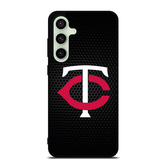 MINNESOTA TWINS METAL LOGO Samsung Galaxy S24 FE Case Cover