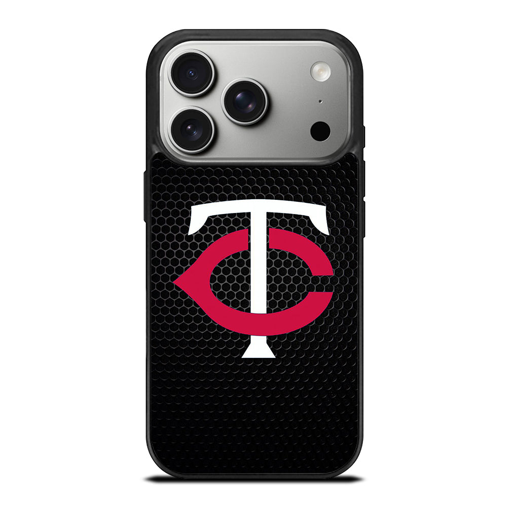 MINNESOTA TWINS METAL LOGO iPhone 17 Pro Case Cover