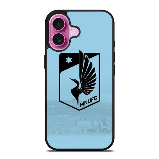 MINNESOTA UNITED FC ICON iPhone 16 Plus Case Cover