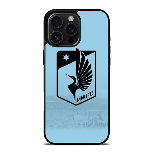 MINNESOTA UNITED FC ICON iPhone 16 Pro Max Case Cover