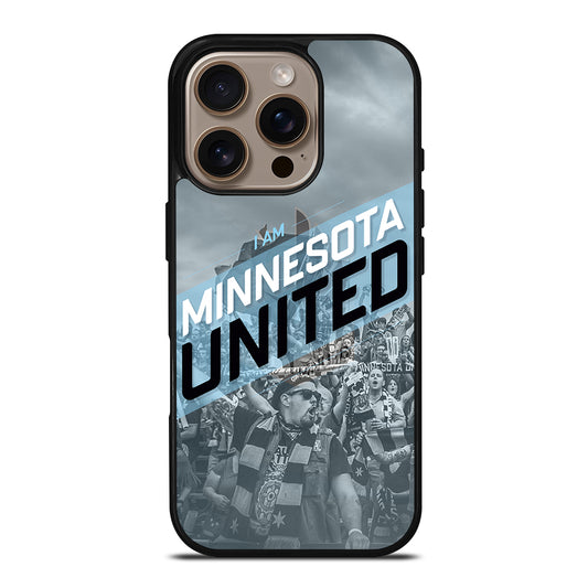 MINNESOTA UNITED FC LOGO iPhone 16 Pro Case Cover