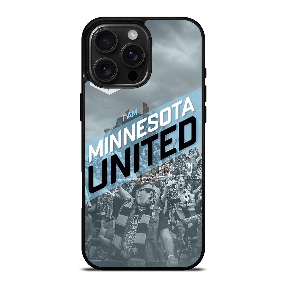 MINNESOTA UNITED FC LOGO iPhone 16 Pro Max Case Cover