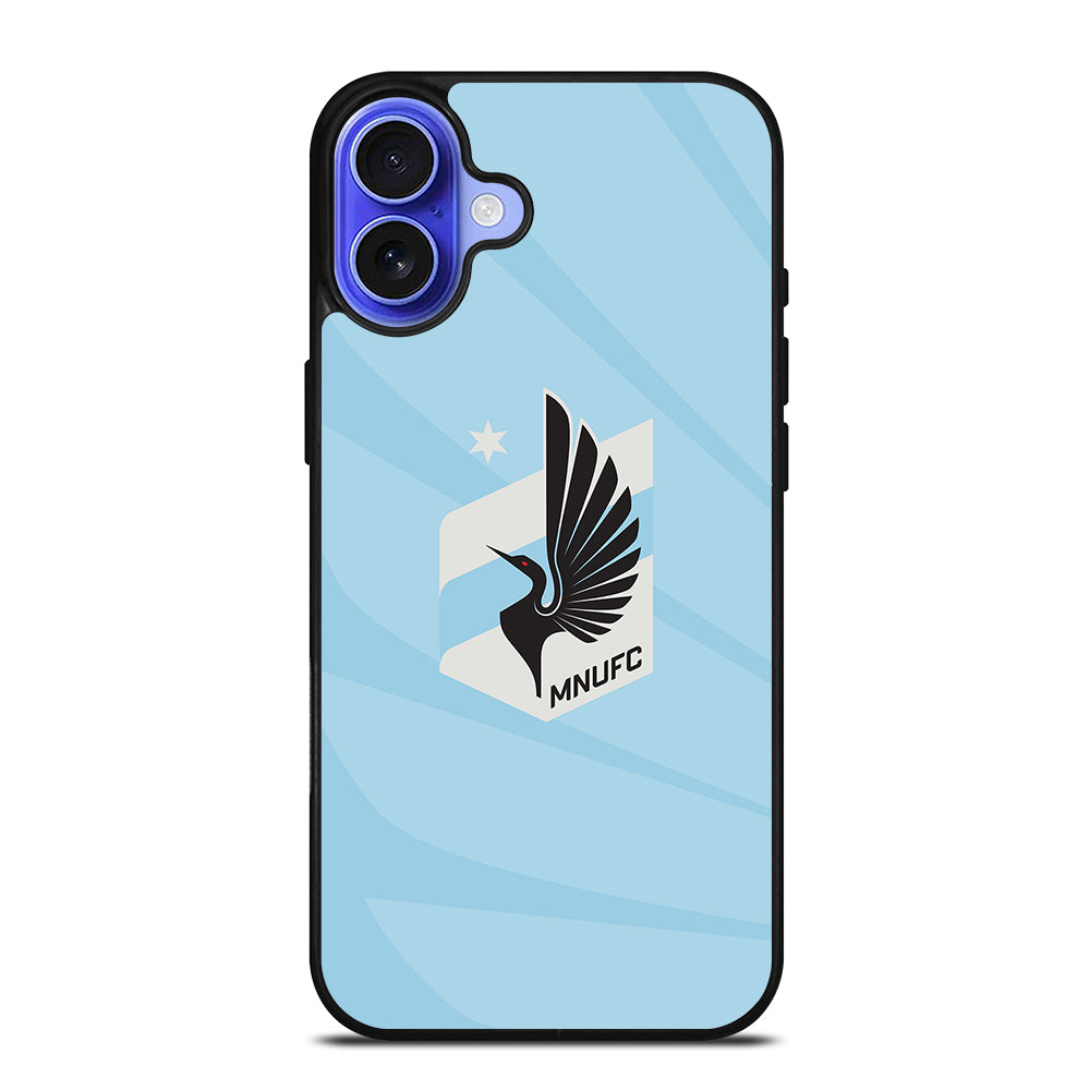 MINNESOTA UNITED FC SOCCER ICON iPhone 16 Case Cover
