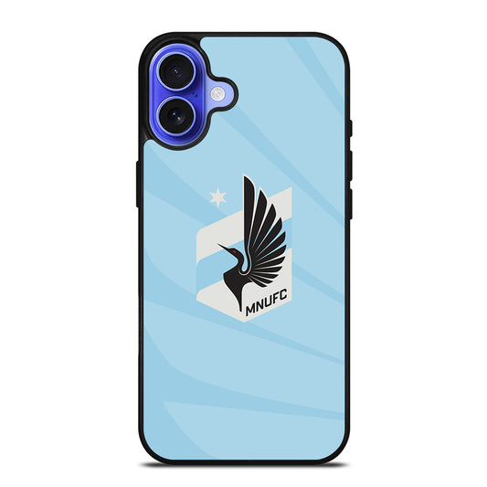 MINNESOTA UNITED FC SOCCER ICON iPhone 16 Case Cover