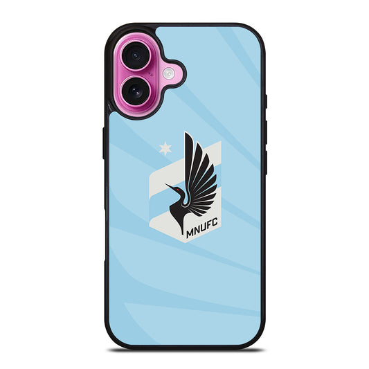 MINNESOTA UNITED FC SOCCER ICON iPhone 16 Plus Case Cover