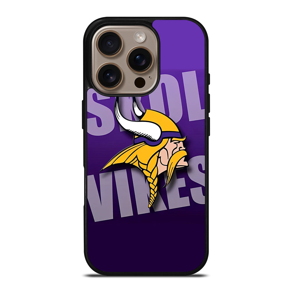 MINNESOTA VIKINGS LOGO iPhone 16 Pro Case Cover