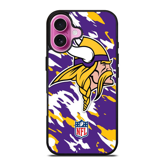 MINNESOTA VIKINGS NFL iPhone 16 Plus Case Cover