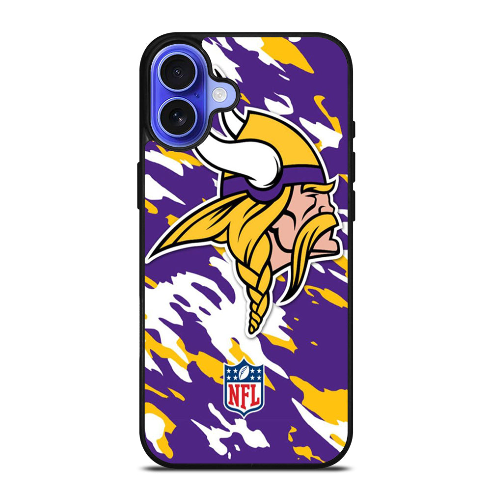 MINNESOTA VIKINGS NFL iPhone 16 Case Cover