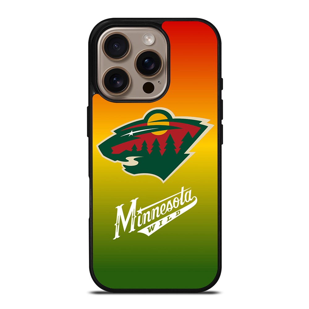 MINNESOTA WILD LOGO HOCKEY iPhone 16 Pro Case Cover