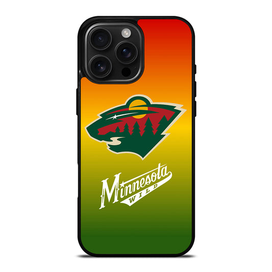 MINNESOTA WILD LOGO HOCKEY iPhone 16 Pro Max Case Cover