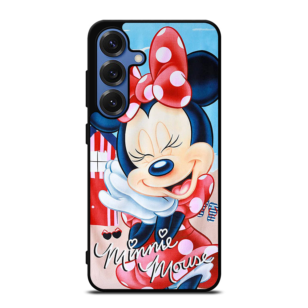 MINNIE MOUSE SMILE Samsung Galaxy S25 Case Cover