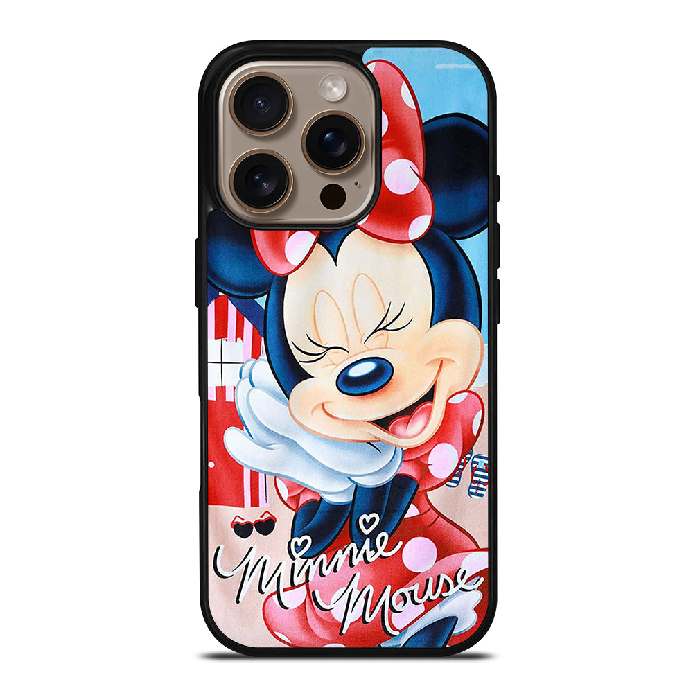 MINNIE MOUSE SMILE iPhone 16 Pro Case Cover