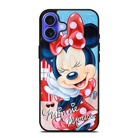 MINNIE MOUSE SMILE iPhone 16 Case Cover