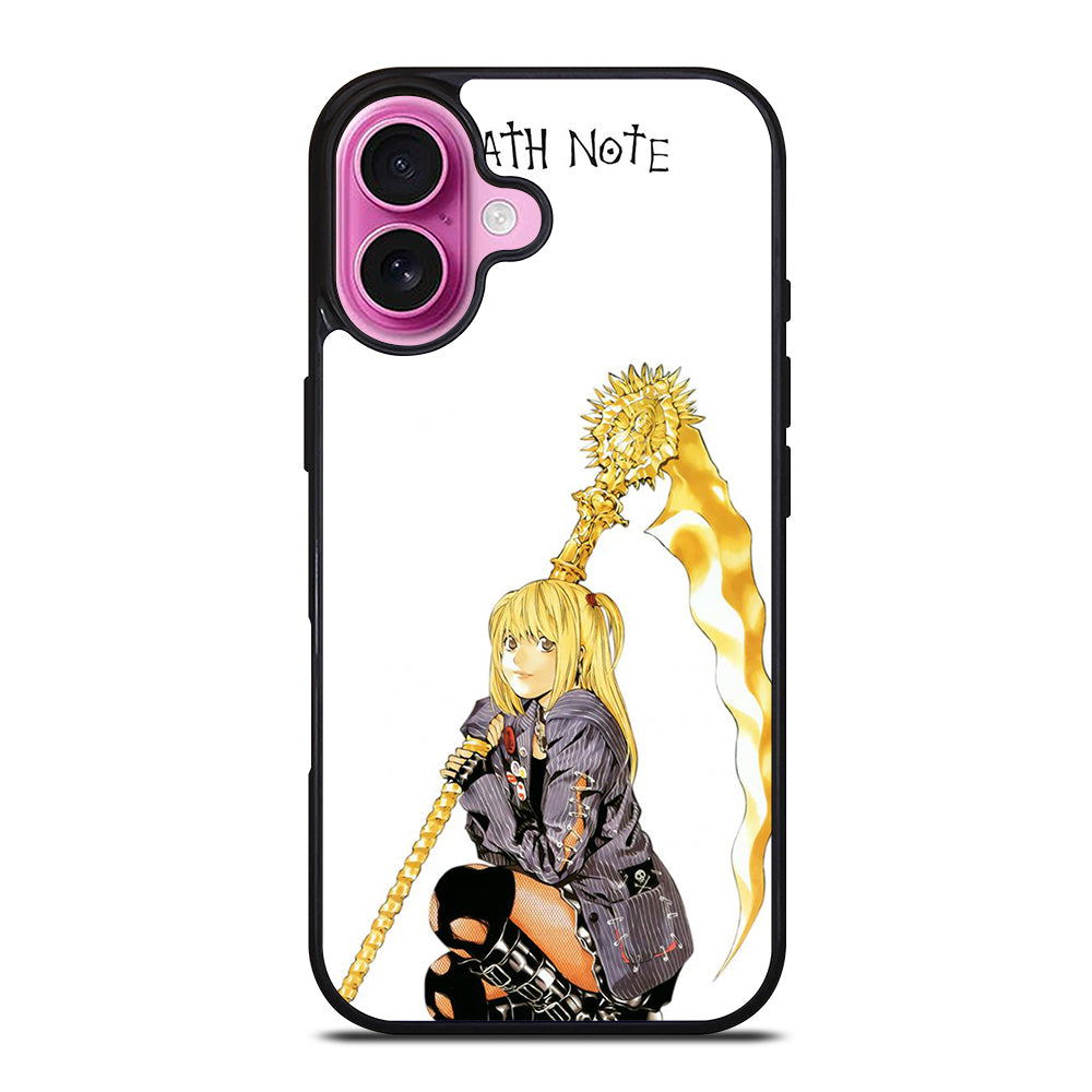 MISA AMANE DEATH NOTE BEAUTY ANIME iPhone 16 Plus Case Cover