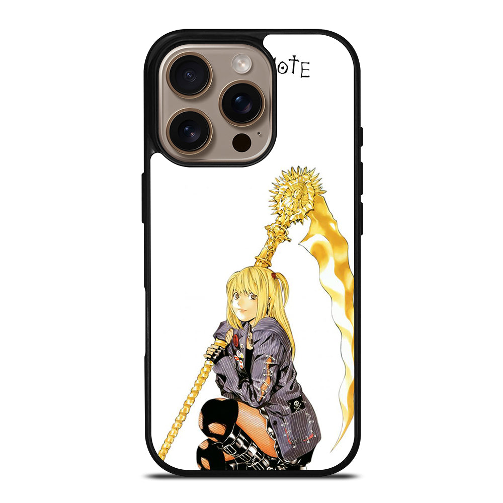 MISA AMANE DEATH NOTE BEAUTY ANIME iPhone 16 Pro Case Cover