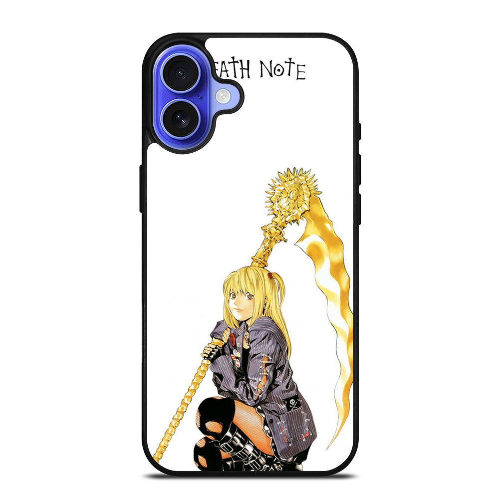 MISA AMANE DEATH NOTE BEAUTY ANIME iPhone 16 Case Cover