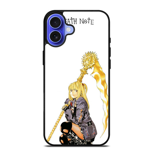 MISA AMANE DEATH NOTE BEAUTY ANIME iPhone 16 Case Cover
