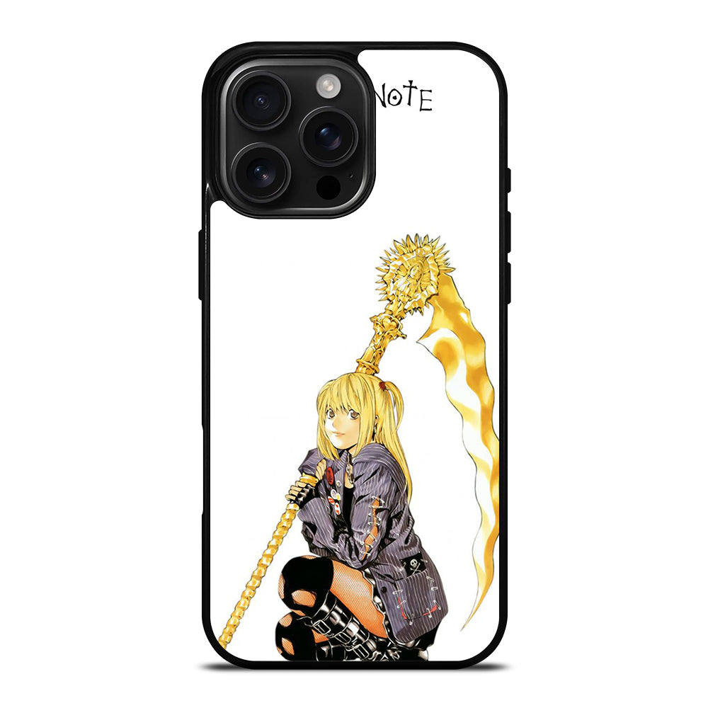 MISA AMANE DEATH NOTE BEAUTY ANIME iPhone 16 Pro Max Case Cover