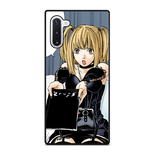 MISA AMANE DEATH NOTE CUTE Samsung Galaxy Note 10 Case Cover