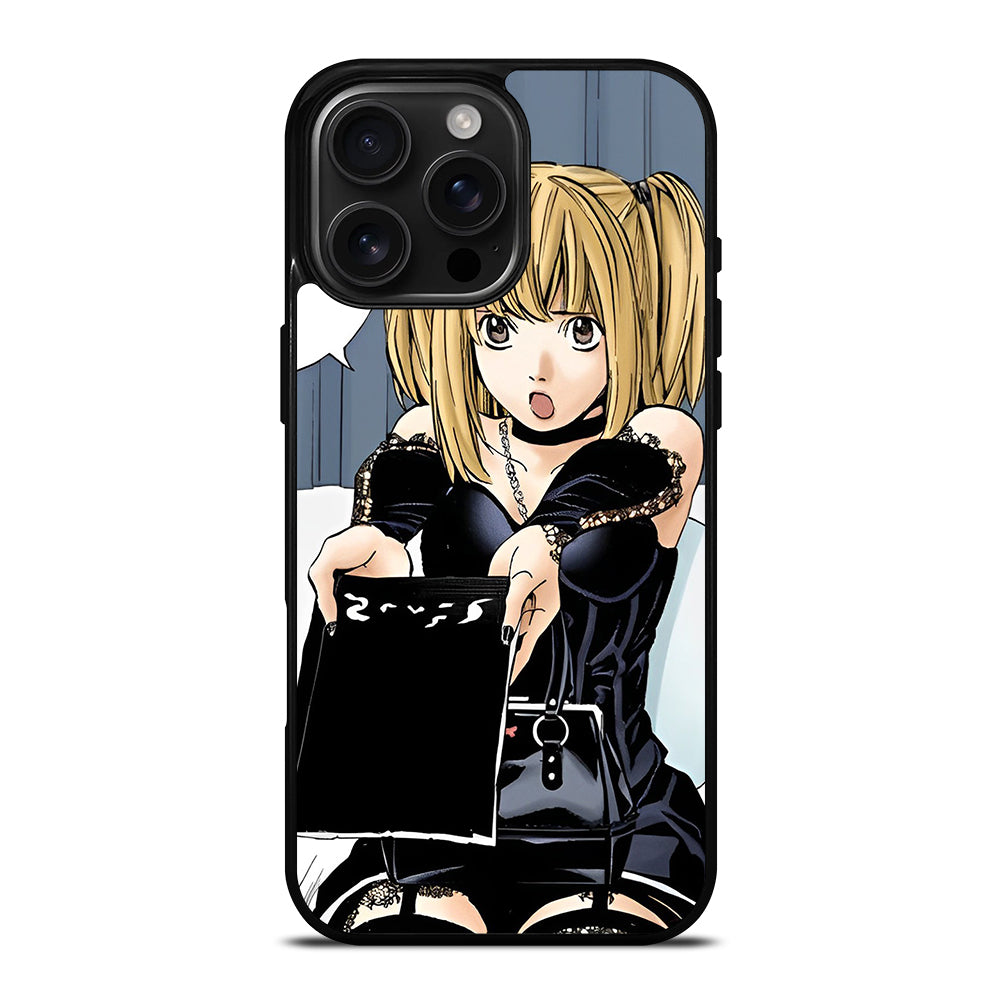 MISA AMANE DEATH NOTE CUTE iPhone 16 Pro Max Case Cover
