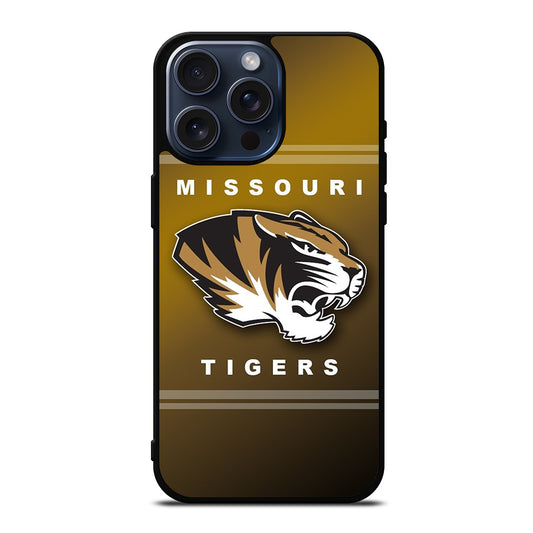 MISSOURI TIGERS FOOTBALL ICON iPhone 15 Pro Max Case Cover