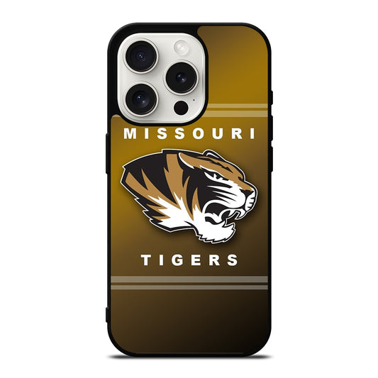 MISSOURI TIGERS FOOTBALL ICON iPhone 15 Pro Case Cover