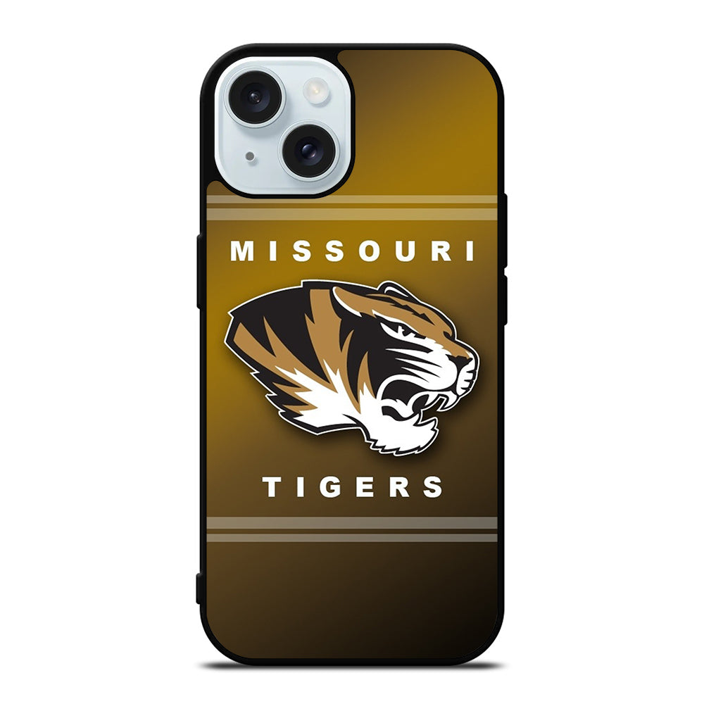 MISSOURI TIGERS FOOTBALL ICON iPhone 15 Case Cover