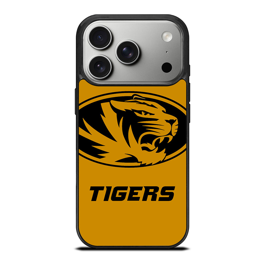 MISSOURI TIGERS FOOTBALL LOGO iPhone 17 Pro Case Cover