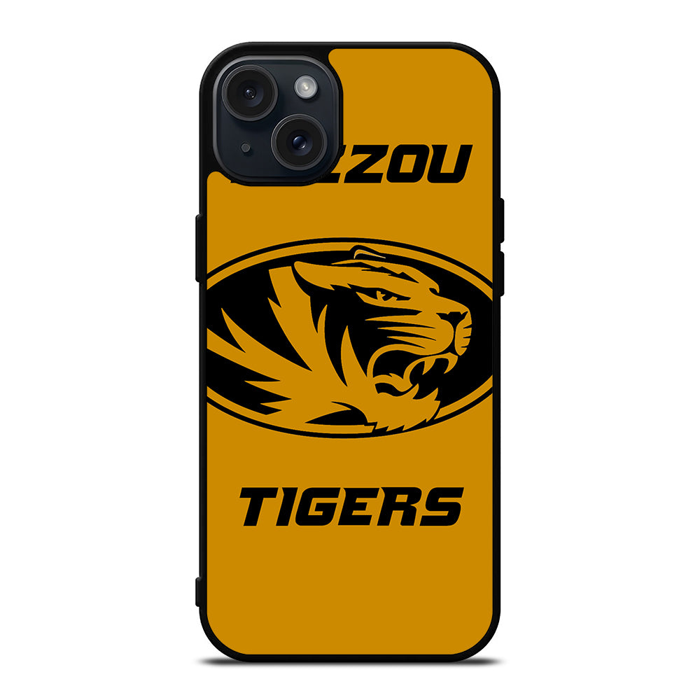 MISSOURI TIGERS FOOTBALL LOGO iPhone 15 Plus Case Cover