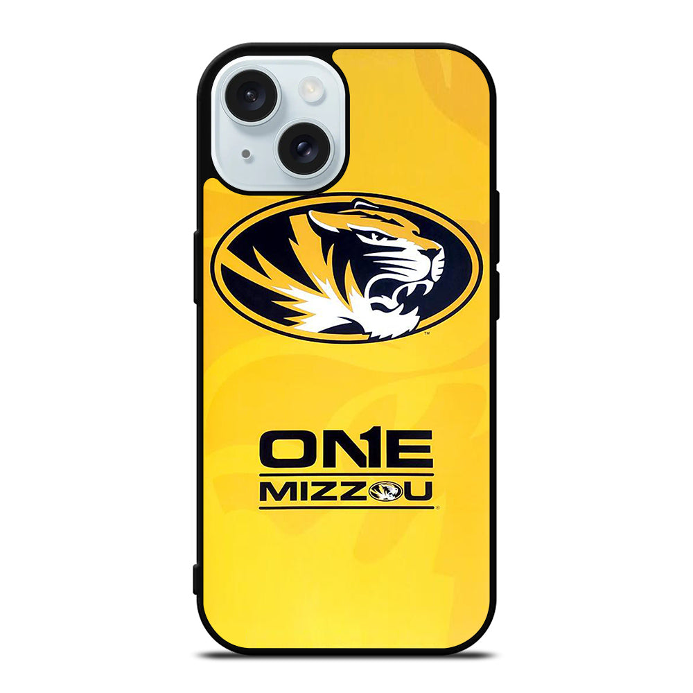 MISSOURI TIGERS FOOTBALL SYMBOL iPhone 15 Case Cover