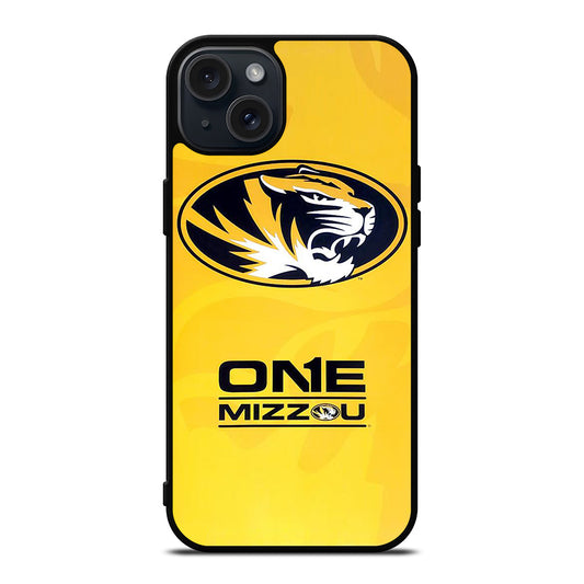 MISSOURI TIGERS FOOTBALL SYMBOL iPhone 15 Plus Case Cover