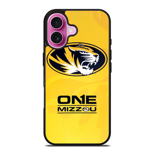 MISSOURI TIGERS FOOTBALL SYMBOL iPhone 16 Plus Case Cover