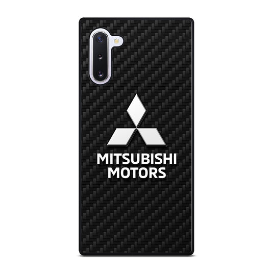 MITSUBISHI MOTORS CARBON LOGO 2 Samsung Galaxy Note 10 Case Cover