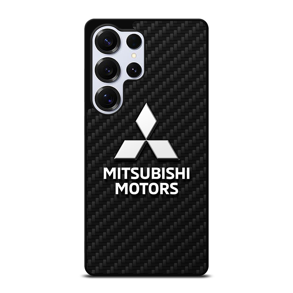 MITSUBISHI MOTORS CARBON LOGO 2 Samsung Galaxy S25 Ultra Case Cover