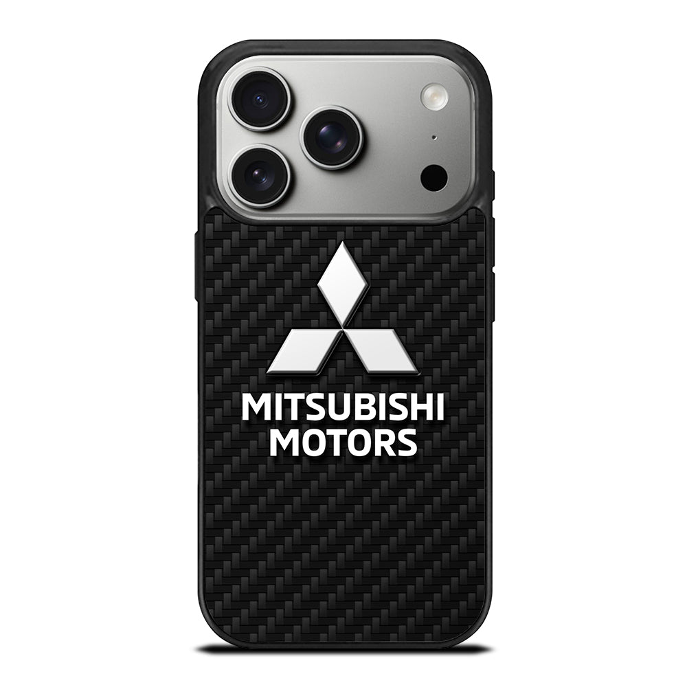 MITSUBISHI MOTORS CARBON LOGO 2 iPhone 17 Pro Case Cover