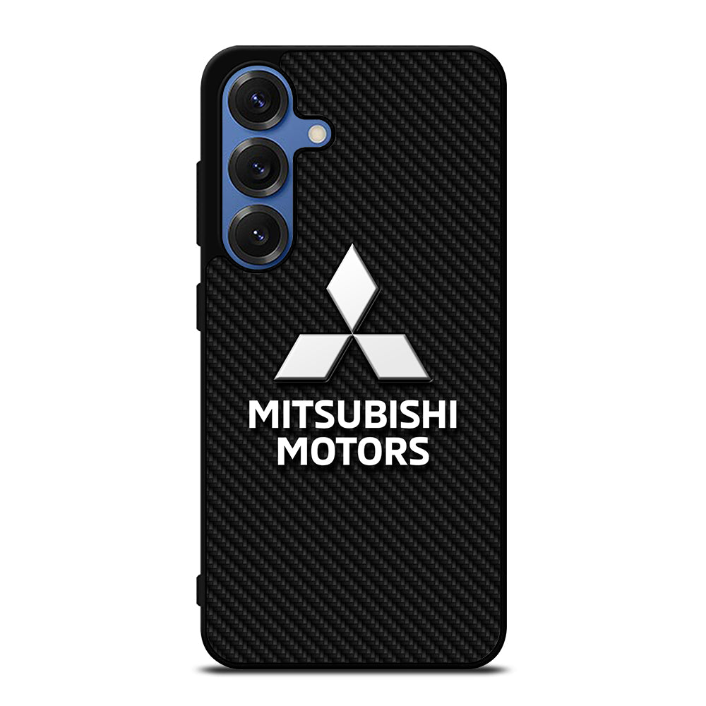 MITSUBISHI MOTORS CARBON LOGO 3 Samsung Galaxy S25 Case Cover