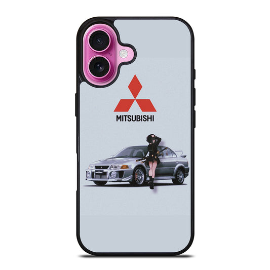 MITSUBISHI MOTORS LOGO CAR iPhone 16 Plus Case Cover