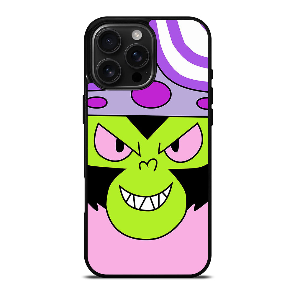MOJO JOJO THE POWERPUFF GIRLS FACE iPhone 16 Pro Max Case Cover
