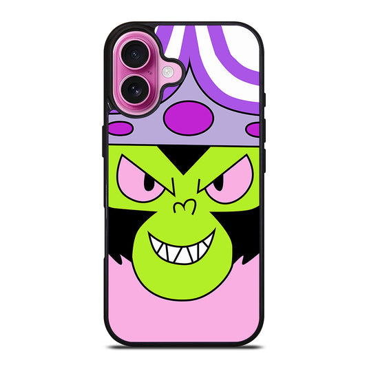 MOJO JOJO THE POWERPUFF GIRLS FACE iPhone 16 Plus Case Cover