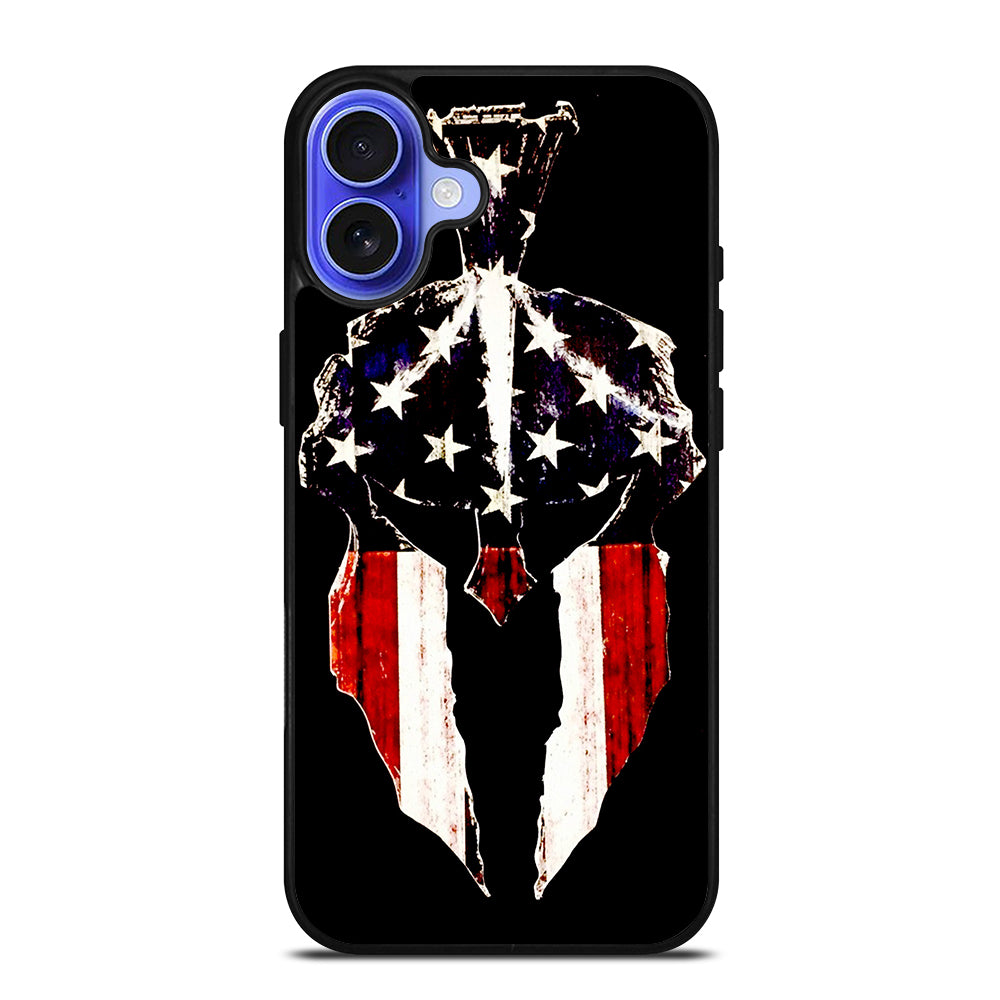 MOLON LABE AMERICAN FLAG 3 iPhone 16 Case Cover