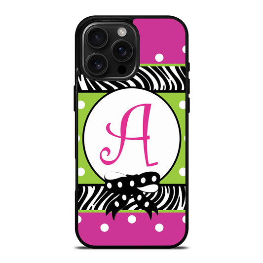 MONOGRAM GARDEN FLAG POLCADOT iPhone 16 Pro Max Case Cover