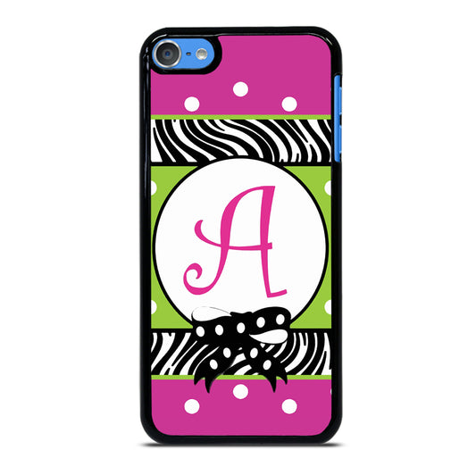 MONOGRAM GARDEN FLAG POLCADOT iPod Touch 7 Case Cover