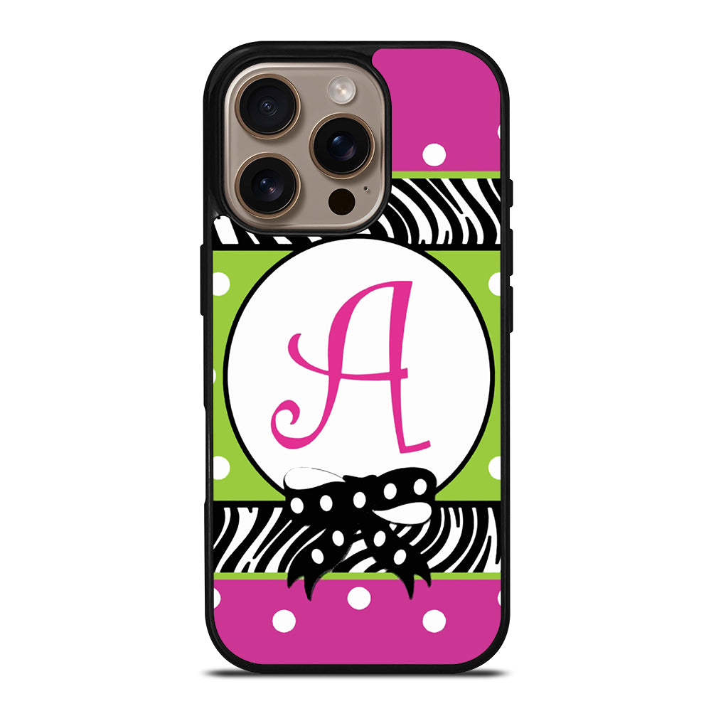 MONOGRAM GARDEN FLAG POLCADOT iPhone 16 Pro Case Cover