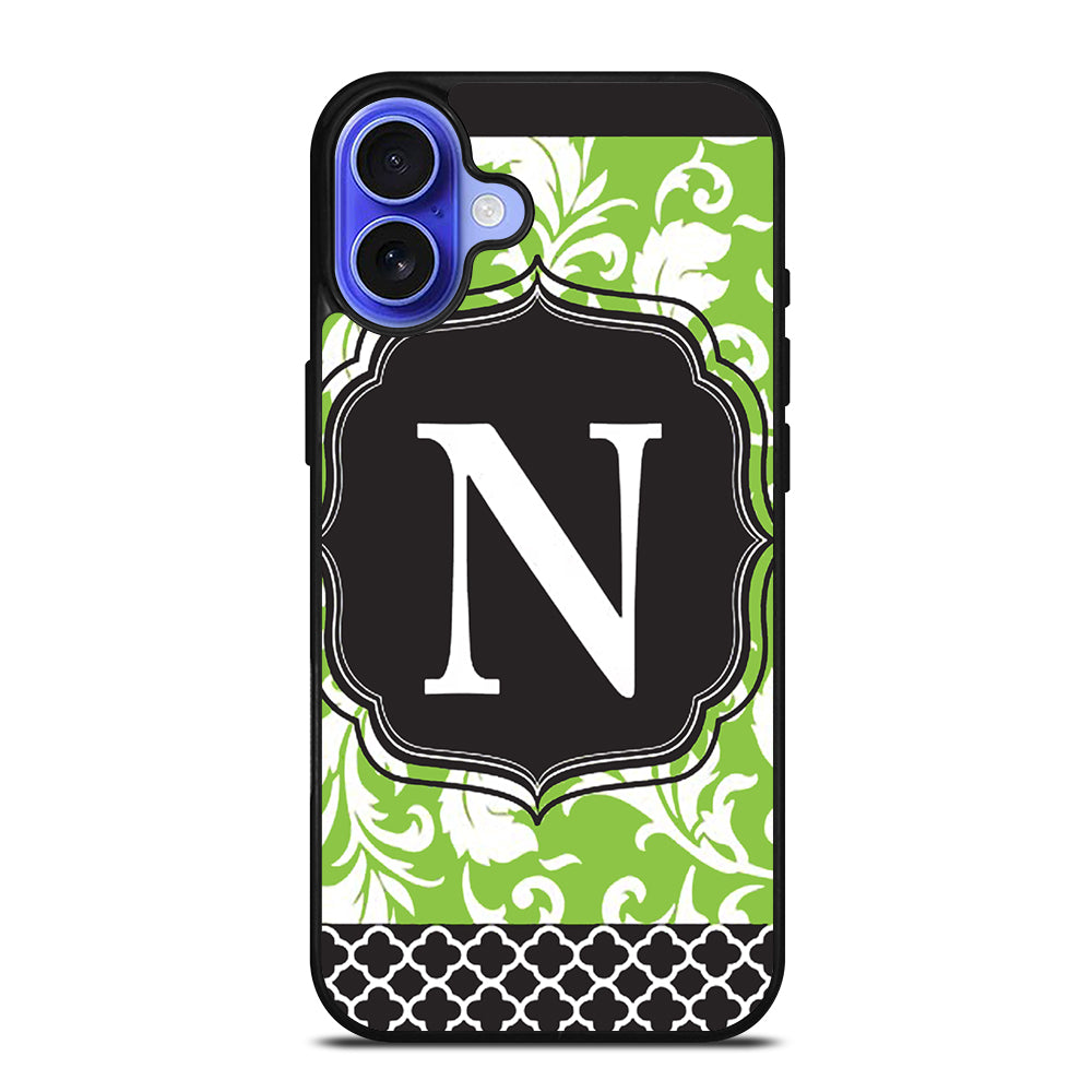 MONOGRAM GARDEN FLAG iPhone 16 Case Cover