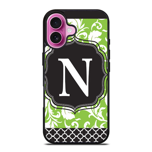 MONOGRAM GARDEN FLAG iPhone 16 Plus Case Cover