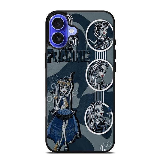 MONSTER HIGH DOLL FRANKIE STEIN ART 2 iPhone 16 Case Cover