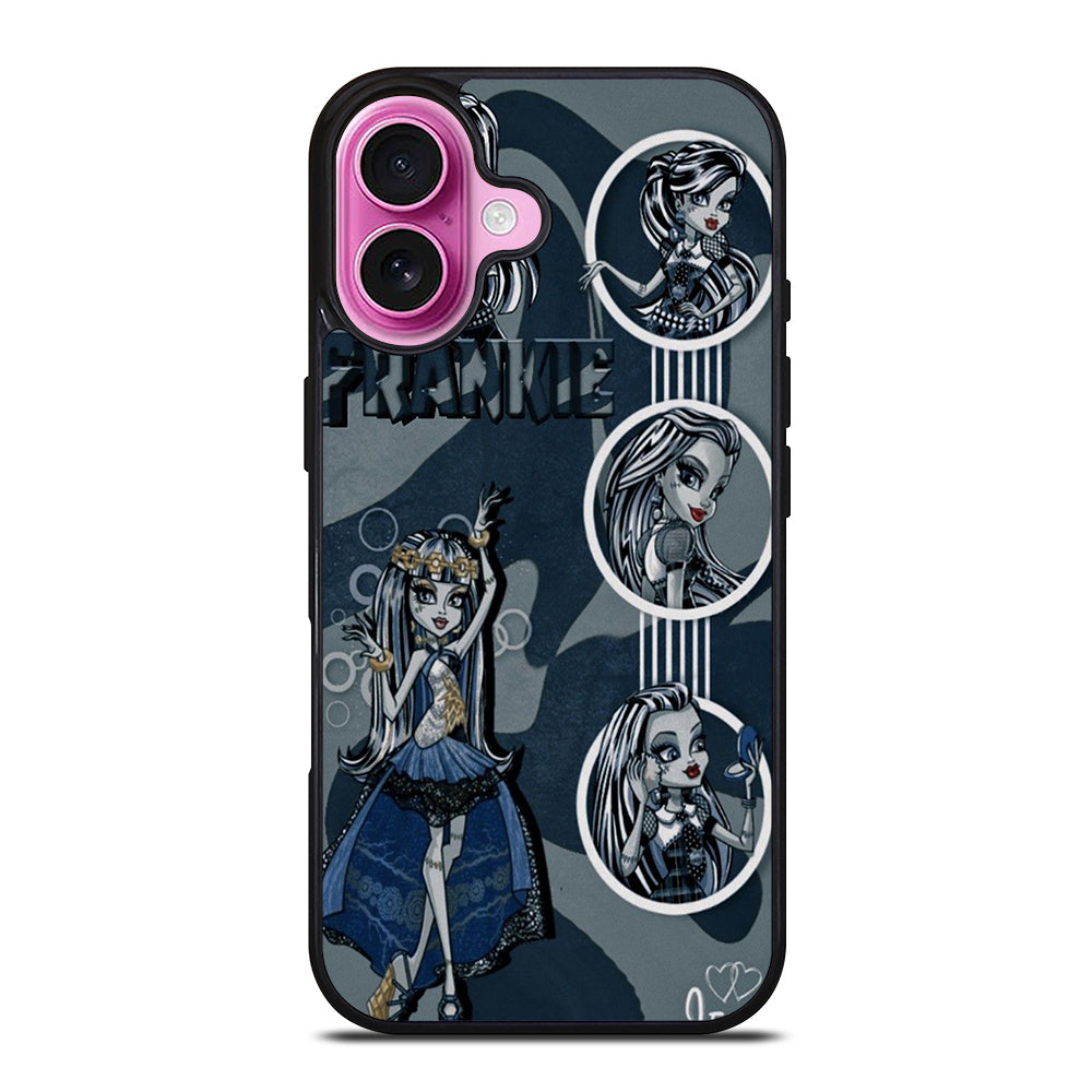 MONSTER HIGH DOLL FRANKIE STEIN ART 2 iPhone 16 Plus Case Cover