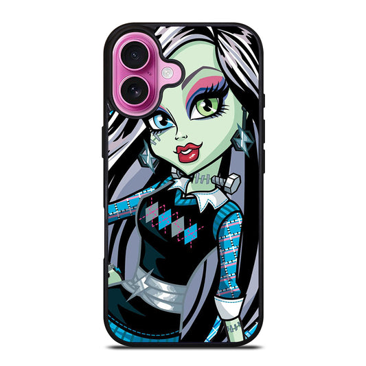 MONSTER HIGH DOLL FRANKIE STEIN ART iPhone 16 Plus Case Cover