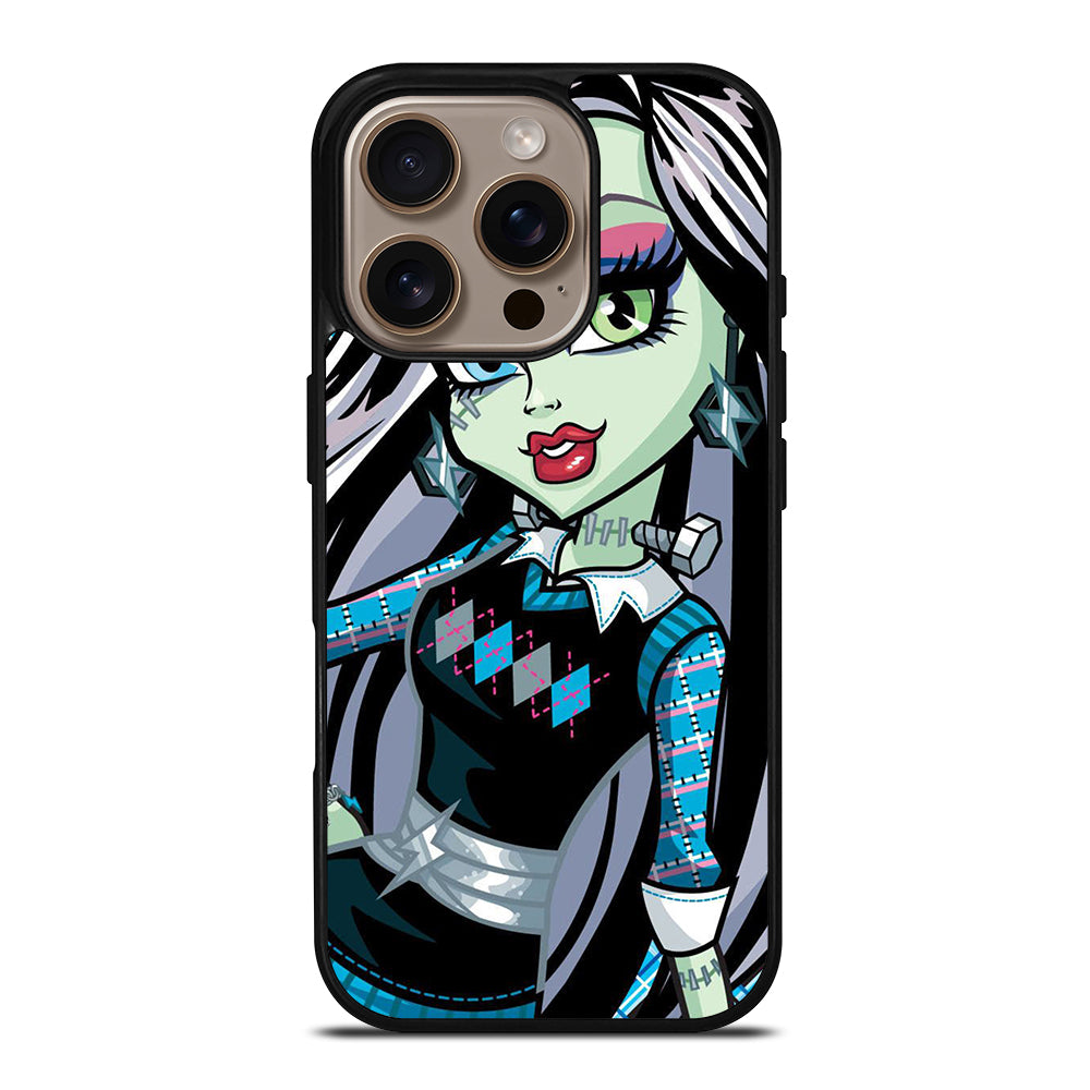 MONSTER HIGH DOLL FRANKIE STEIN ART iPhone 16 Pro Case Cover
