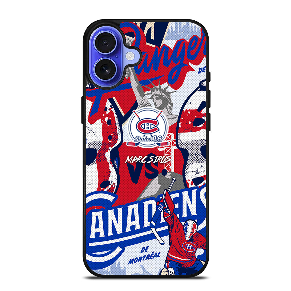 MONTREAL CANADIENS NHL ICON 2 iPhone 16 Case Cover